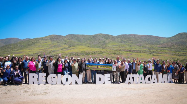 Atacama lanza temporada 2026 del Desierto Florido