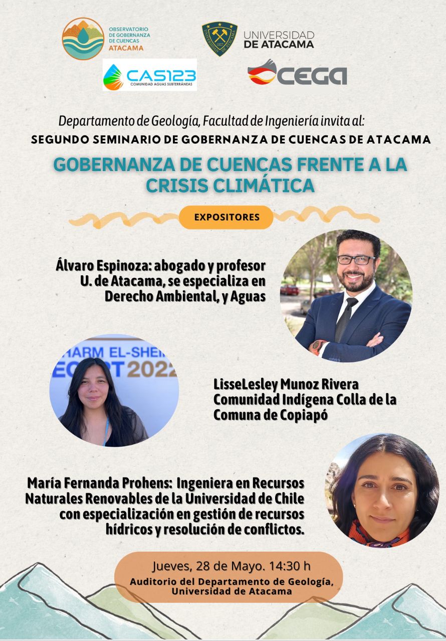 “Segundo Seminario de Gobernanza de Cuencas de Atacama”