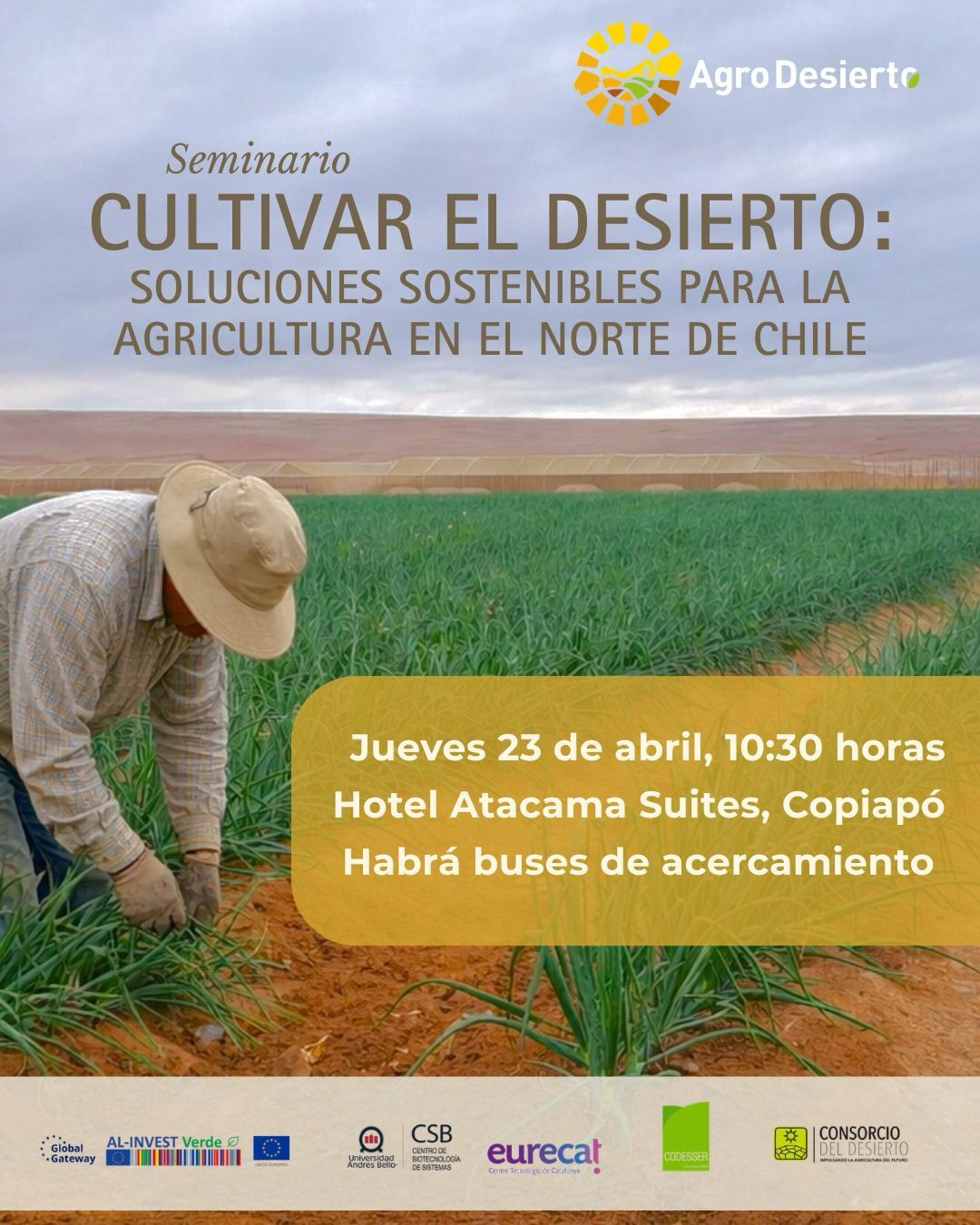 Cultivar el desierto: soluciones sostenibles para la agricultura del norte de Chile