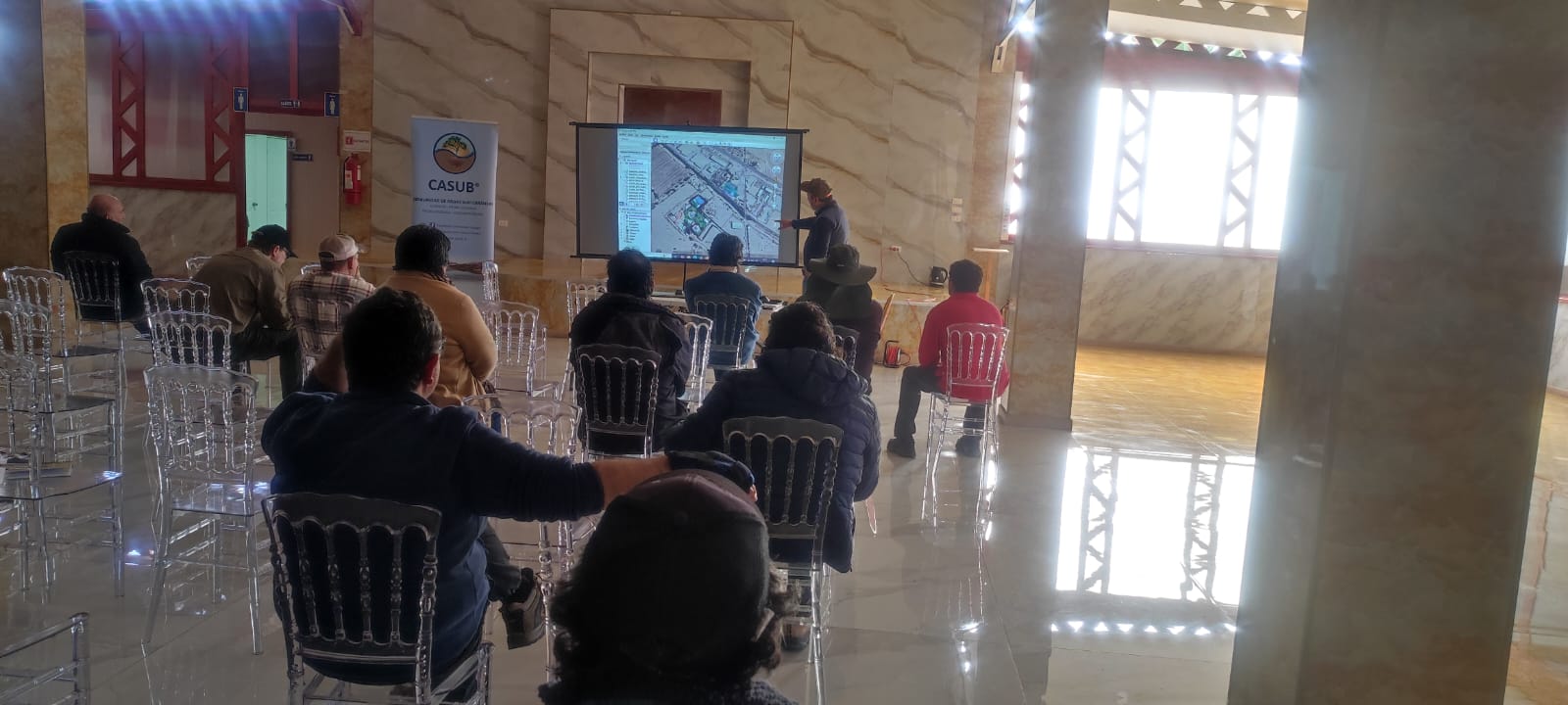 CASUB REALIZÓ EXITOSA REUNIÓN INFORMATIVA CON USUARIOS DEL SECTOR BODEGA Y PIEDRA COLGADA
